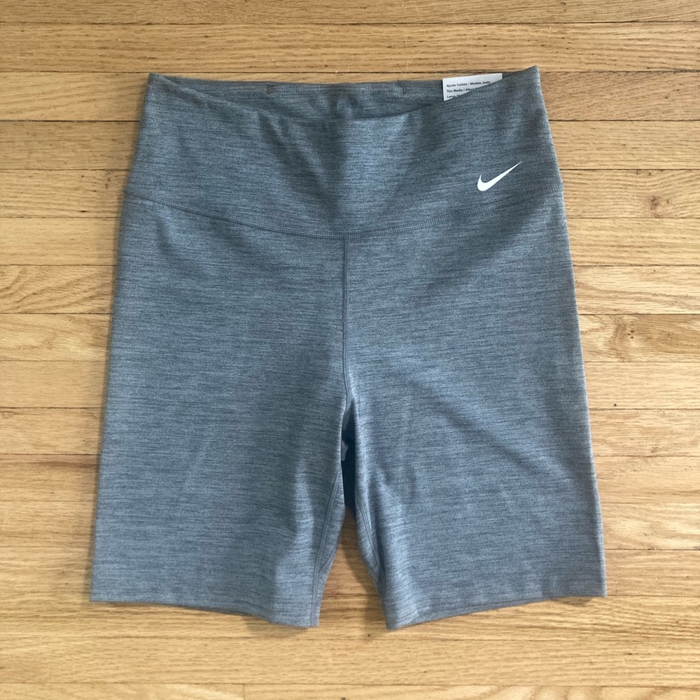 Nike Heather Gray Bike Shorts